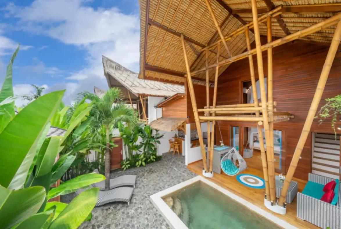 2br Jungle villa in Berawa