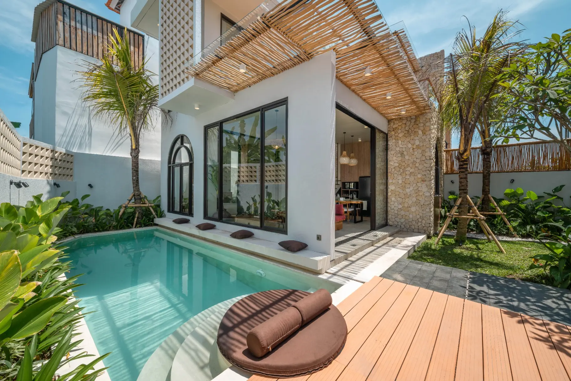 Alona Palm : Cozy & Modern 2 BR Villa w/ Pool
