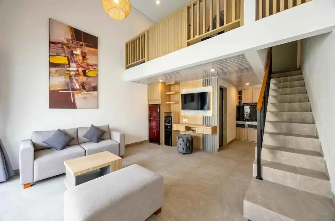 1 BEDROOM LOFT APARTMENT IN KEROBOKAN WITH RICE FIELD VIEW — image 2