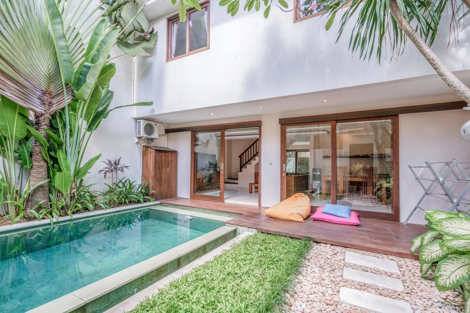 Du Ciel - 2BR Poolside Tropical Canggu Villa Near Beaches