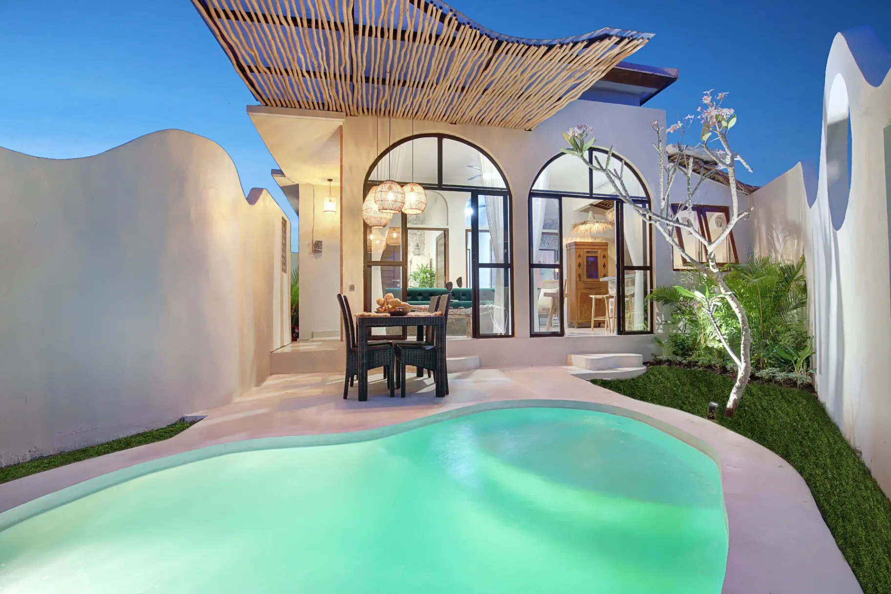 Cute 2 Bedroom Mediterranean Villa Canggu Buduk — image 3