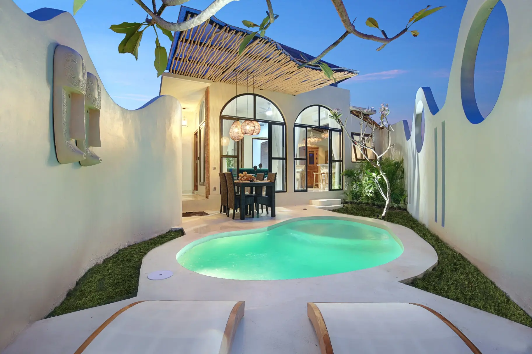 Cute 2 Bedroom Mediterranean Villa Canggu Buduk