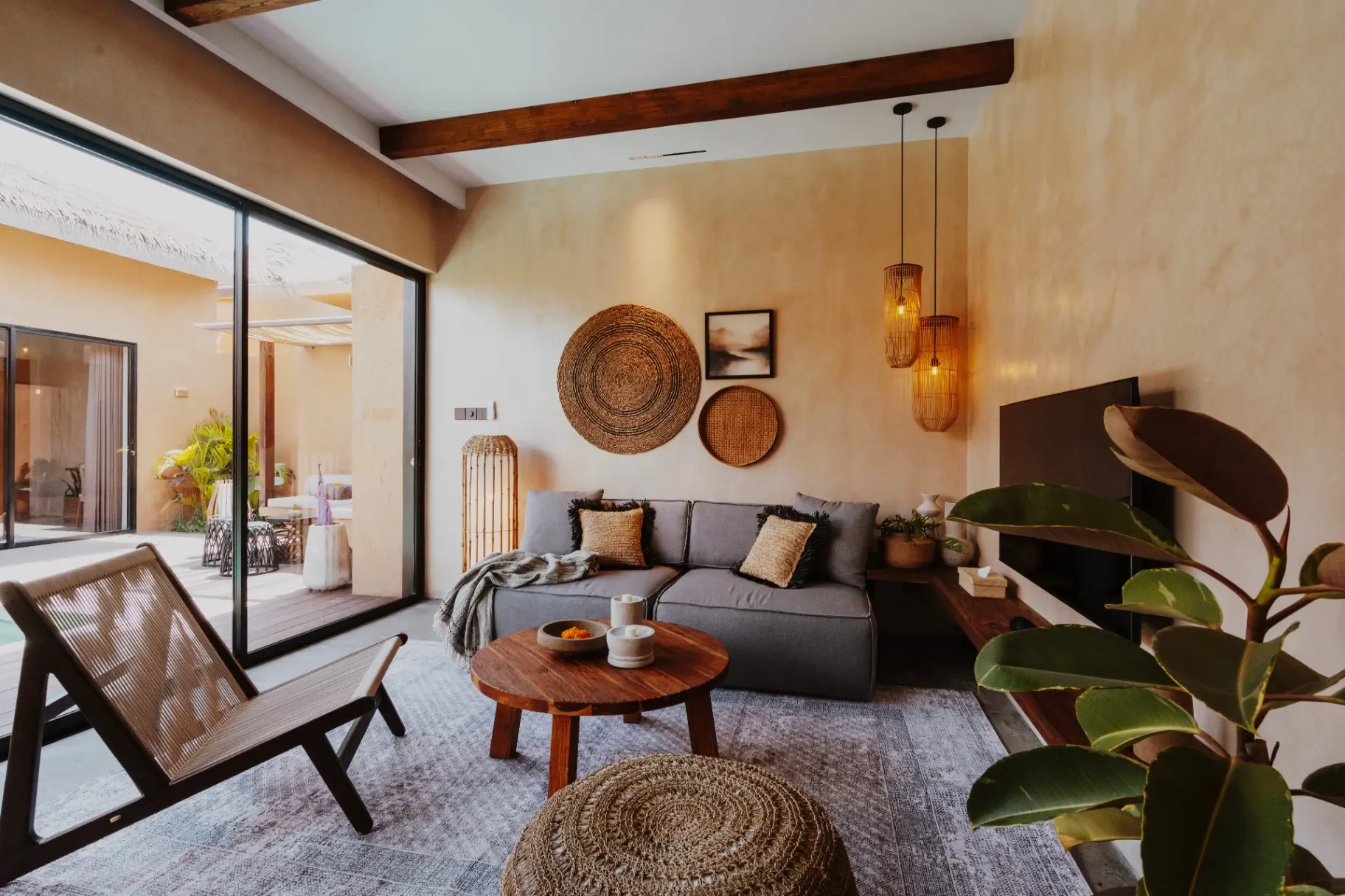 Earthy Modern 2BR Villa in Pantai Lima Pererenan - Brand New