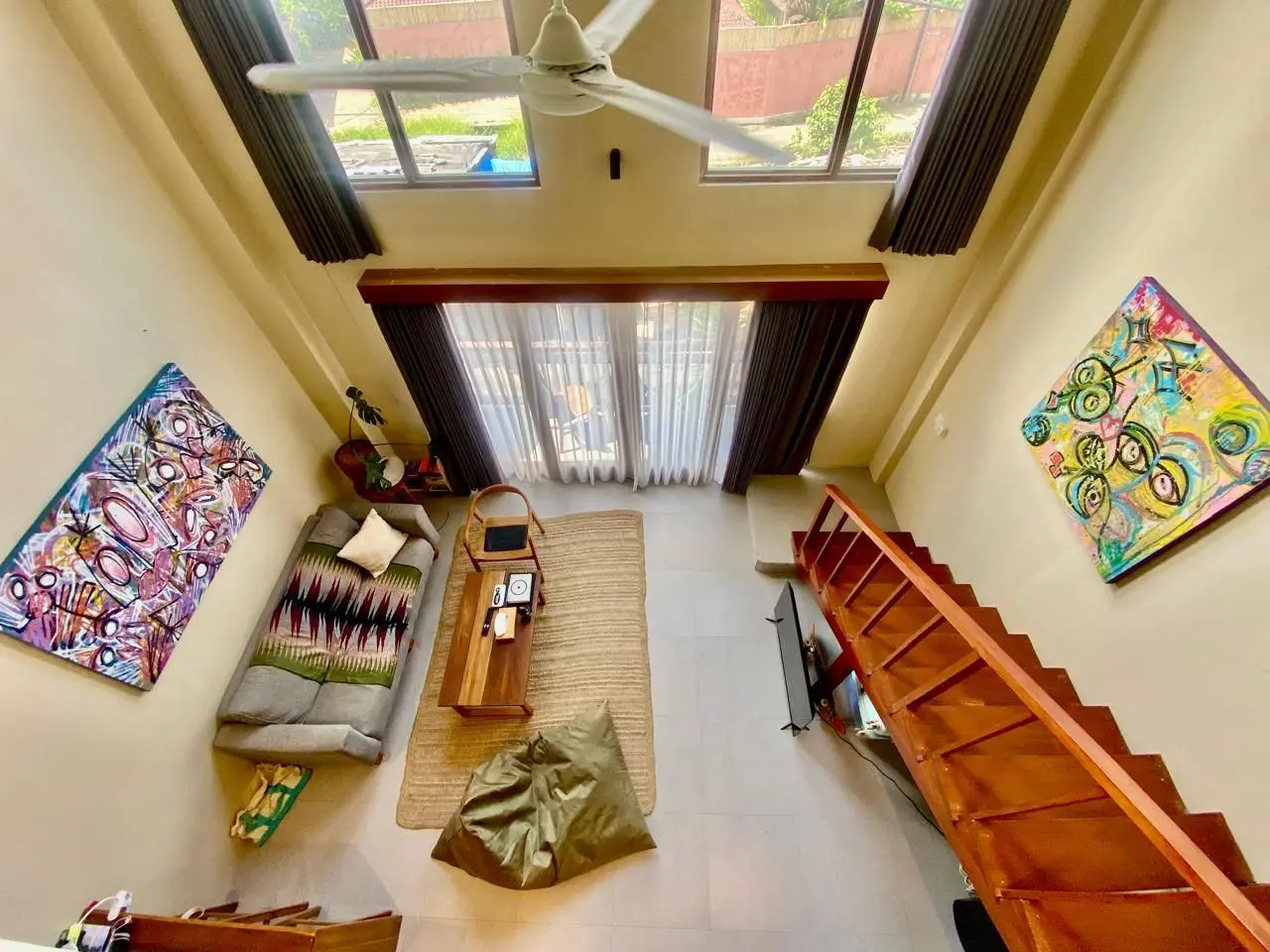 Seseh 1 BR 2 Story Loft