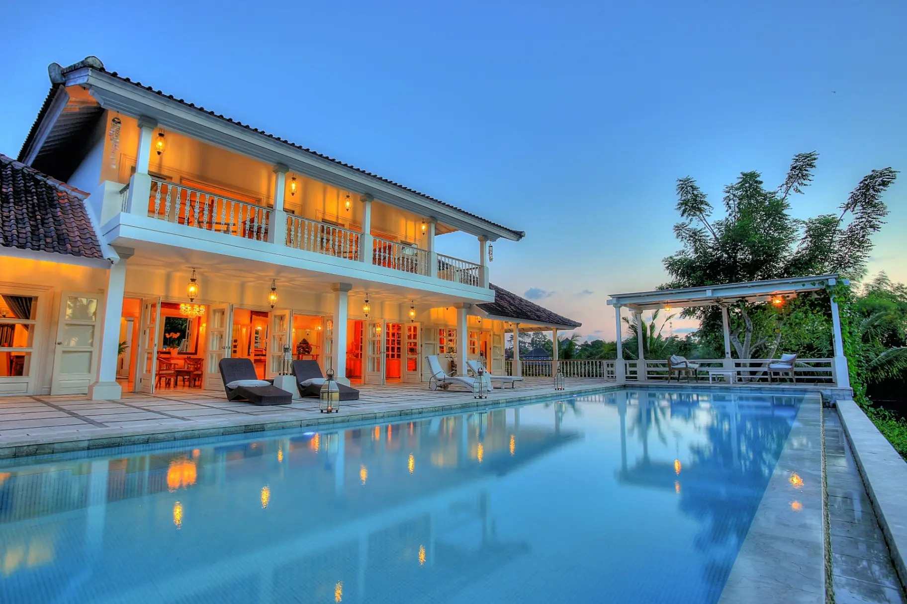 Colonial 4BR Villa Tanah Lot