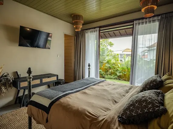 PROMO 30% OFF NEW BALINESE STYLE 2 BR villa at Cemagi — image 1