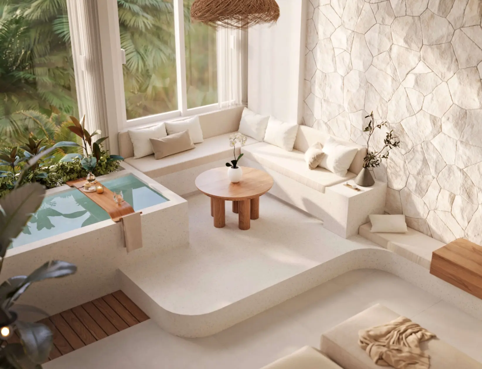 Ocean Bliss apartments 200 meters from Berawa Beach — image 1