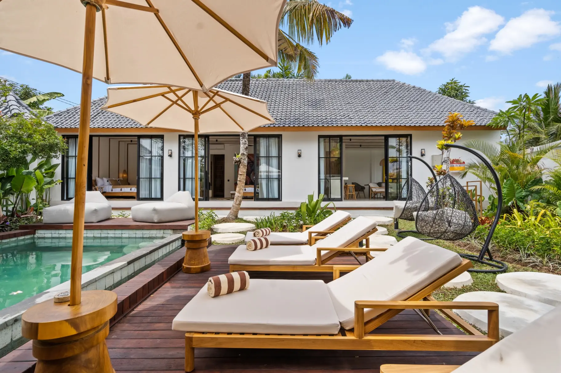 Alicante- 2BR Luxury Ubud Villa - Pool Garden & Bathtubs