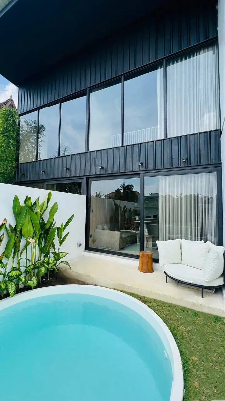1 BEDROOM MODERN MEZZANINE HOME WITH RICE FIELD VIEW IN CANGGU BABAKAN — image 1