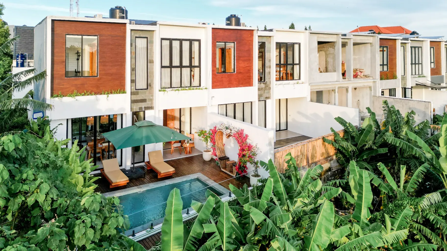 Sunset Villa D1 - 2BR Designer Seminyak | Pool & Steps from Cafe