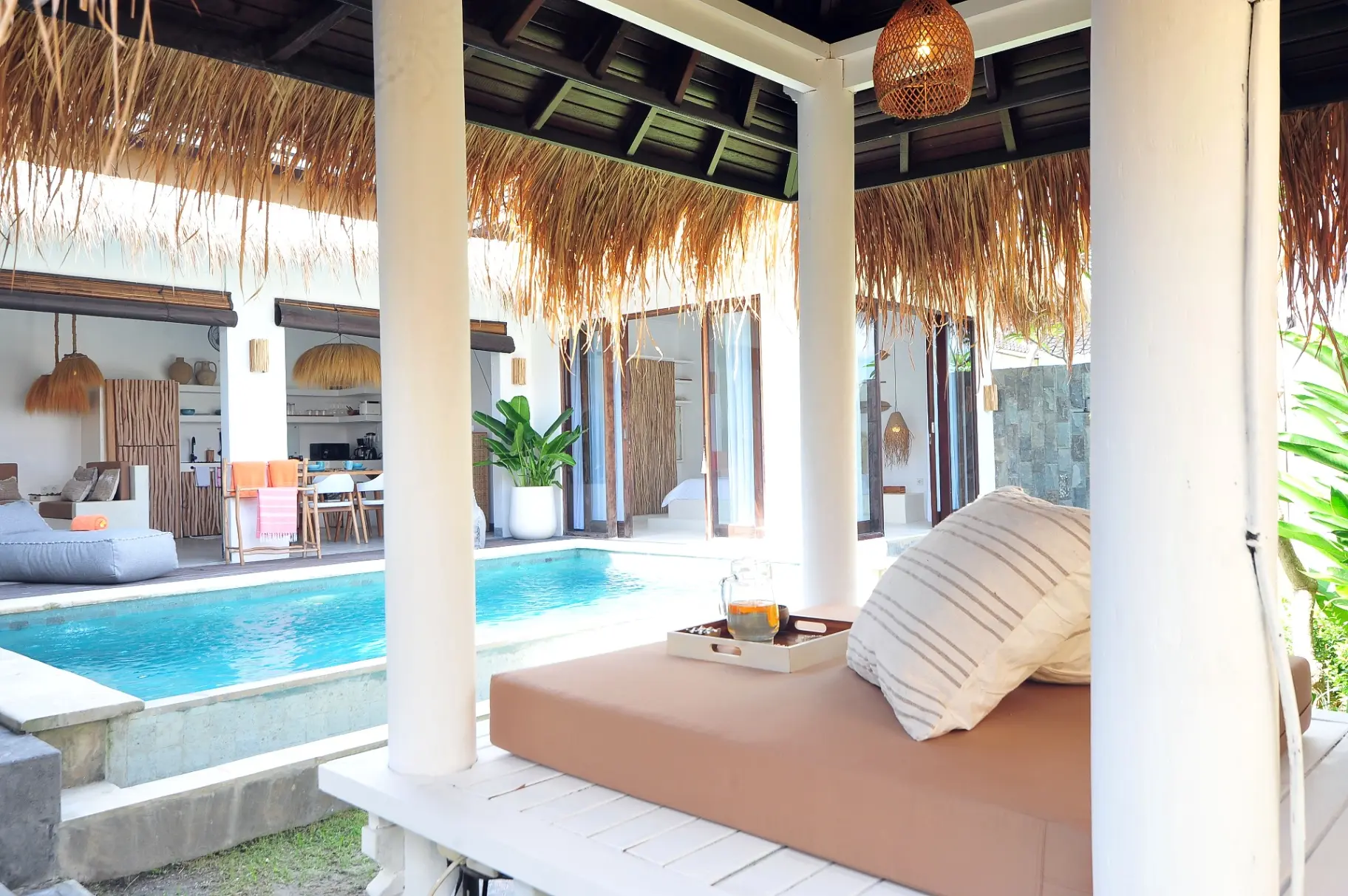 Tropical modern style 2 bdr villa in Canggu