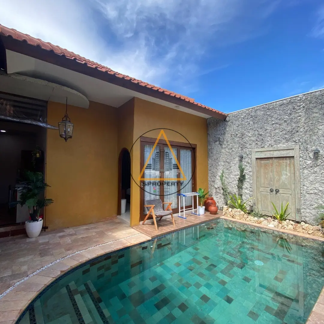 For Rent Industrial Aesthetic Villa in Jimbaran near side walk mall — image 4