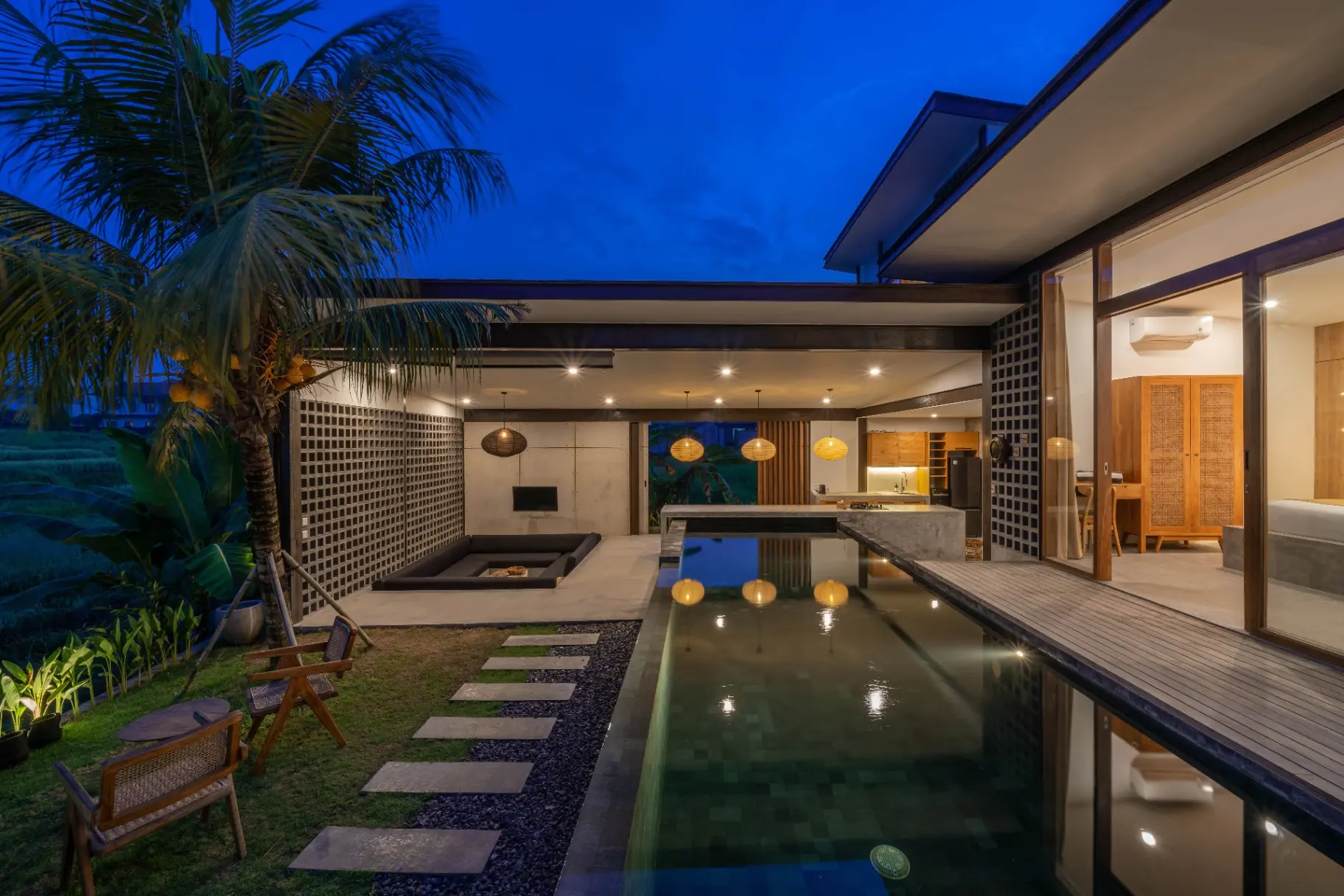 Villa Lennon - Scenic 3BR Rice Field View w/ Pool - 4MIN TO BEACH — image 3