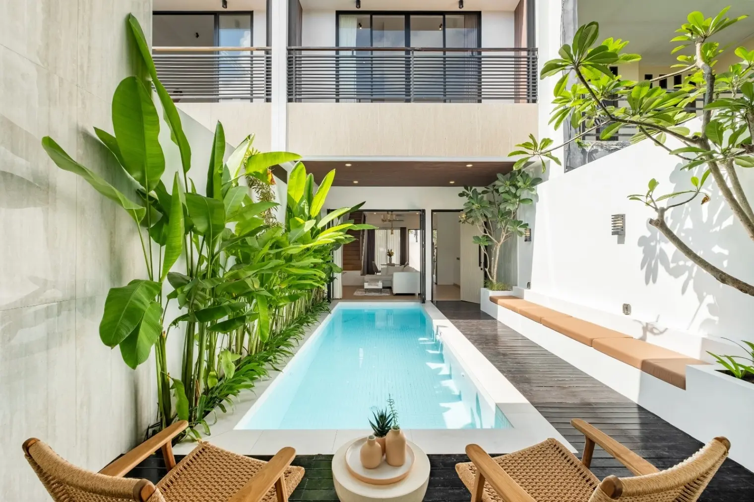 Villa For Rent 3 Bed In Tibubeneng Badung Bali EK-3355