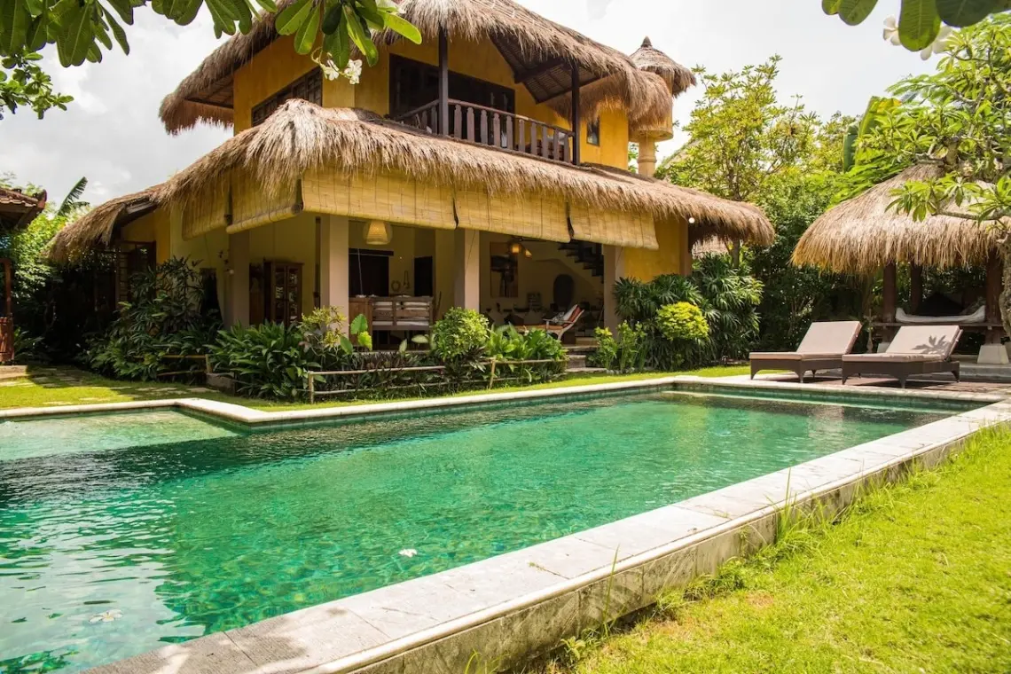 Villa For Rent 3 Bed In Umalas Kerobokan Bali