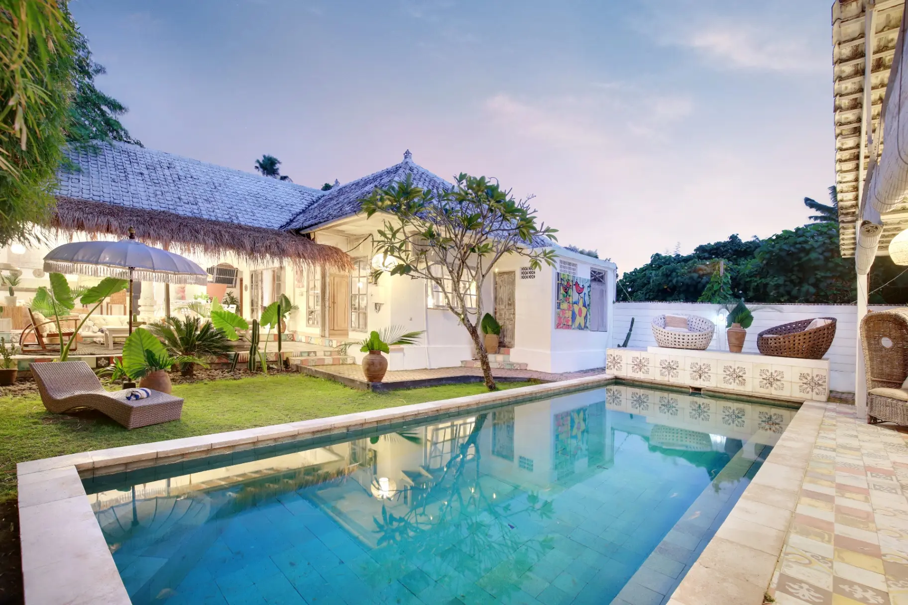 Monthly Spacious 4-Bedroom 4 bathroom Villa Opposite French School – Umalas