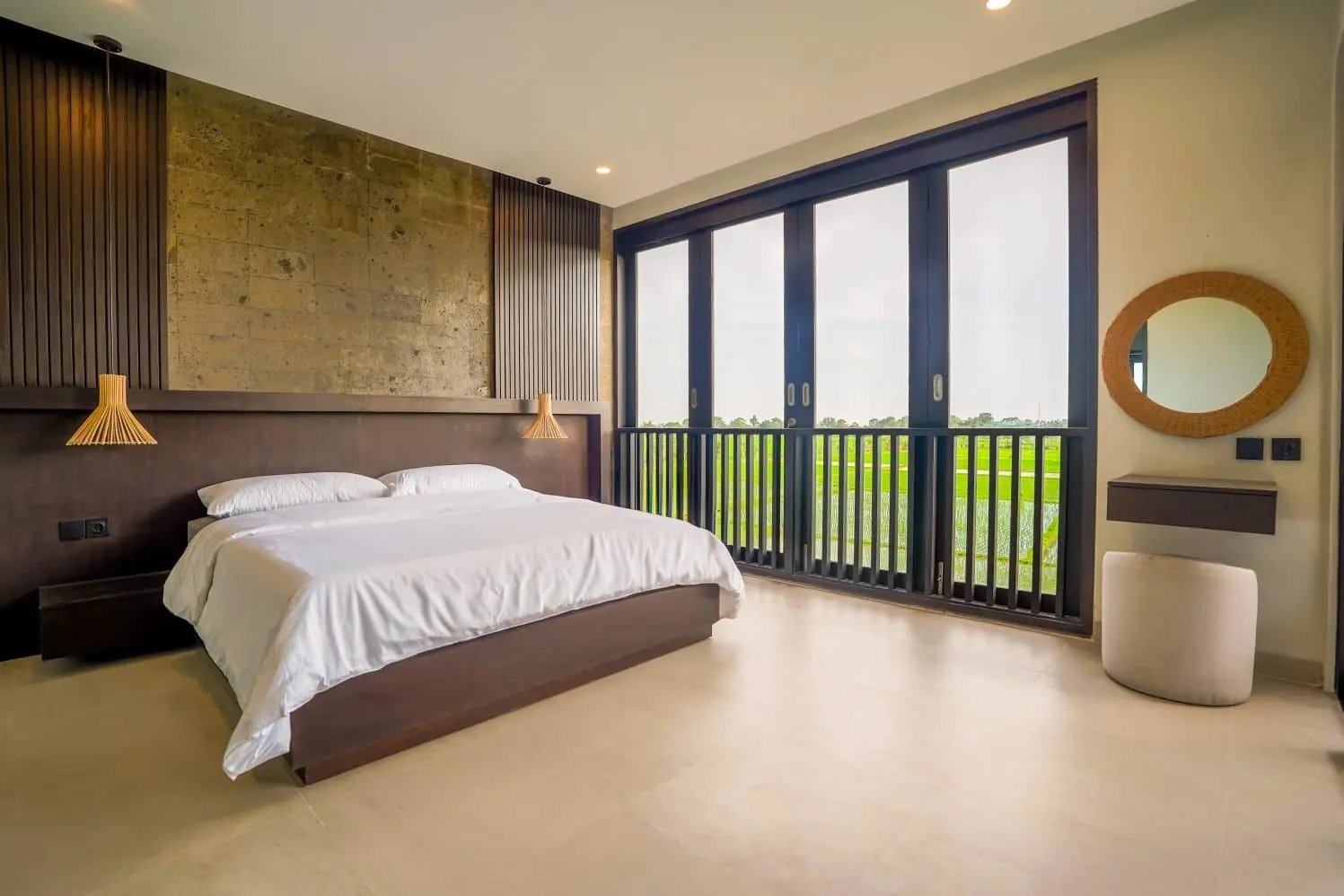 Brand New Villa | Kedungu | Rice field view — image 1