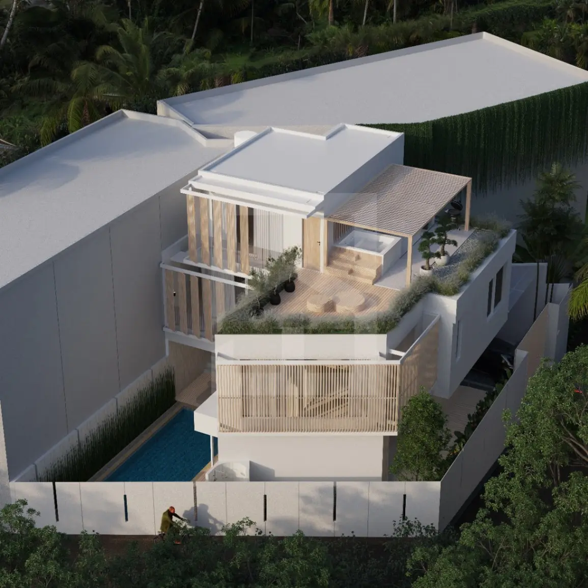 For Sale Villa Luxury 4 Bed Jl Pererenan Badung Bali — image 3