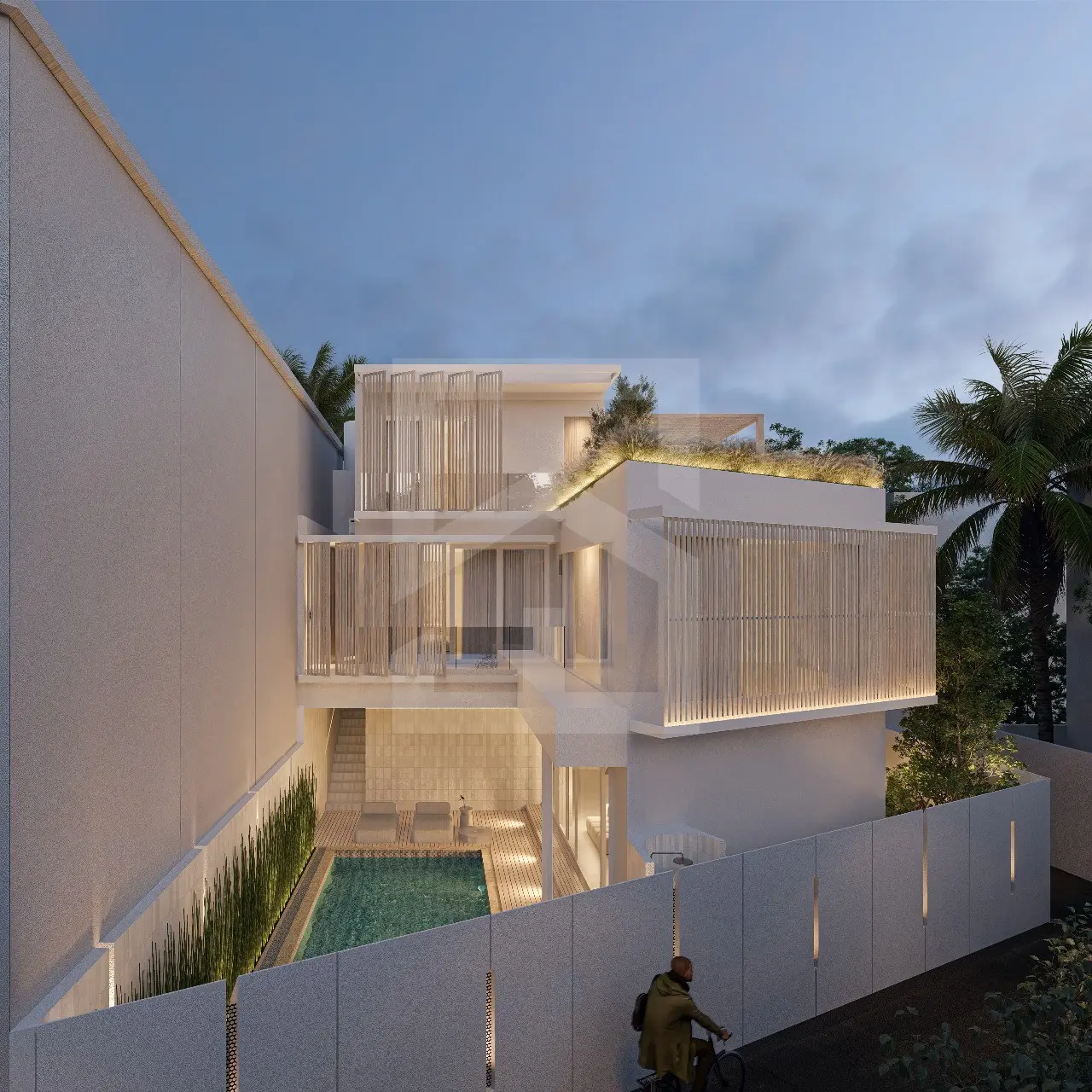 For Sale Villa Luxury 4 Bed Jl Pererenan Badung Bali — image 1