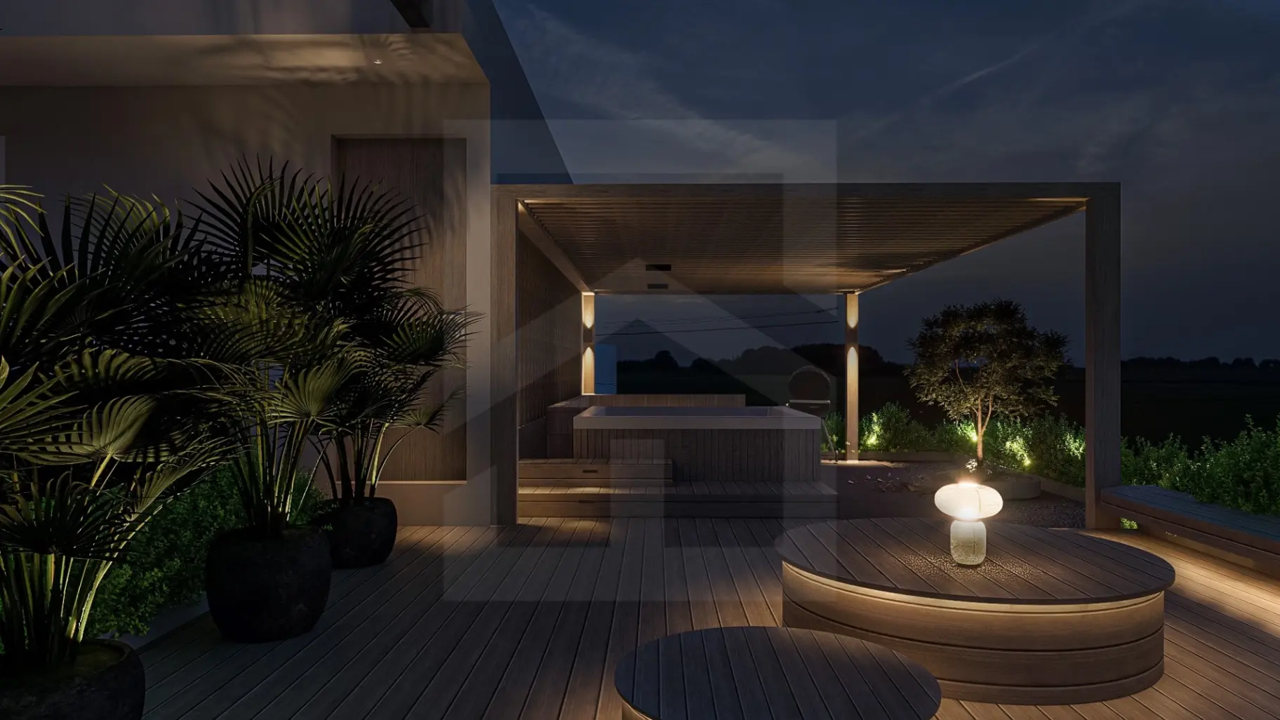 For Sale Villa Luxury 4 Bed Jl Pererenan Badung Bali — image 4