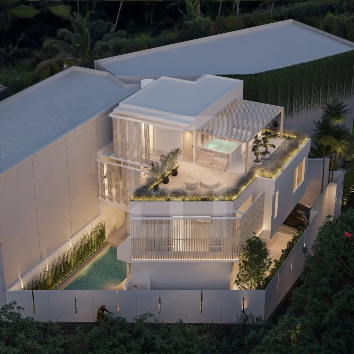 For Sale Villa Luxury 4 Bed Jl Pererenan Badung Bali