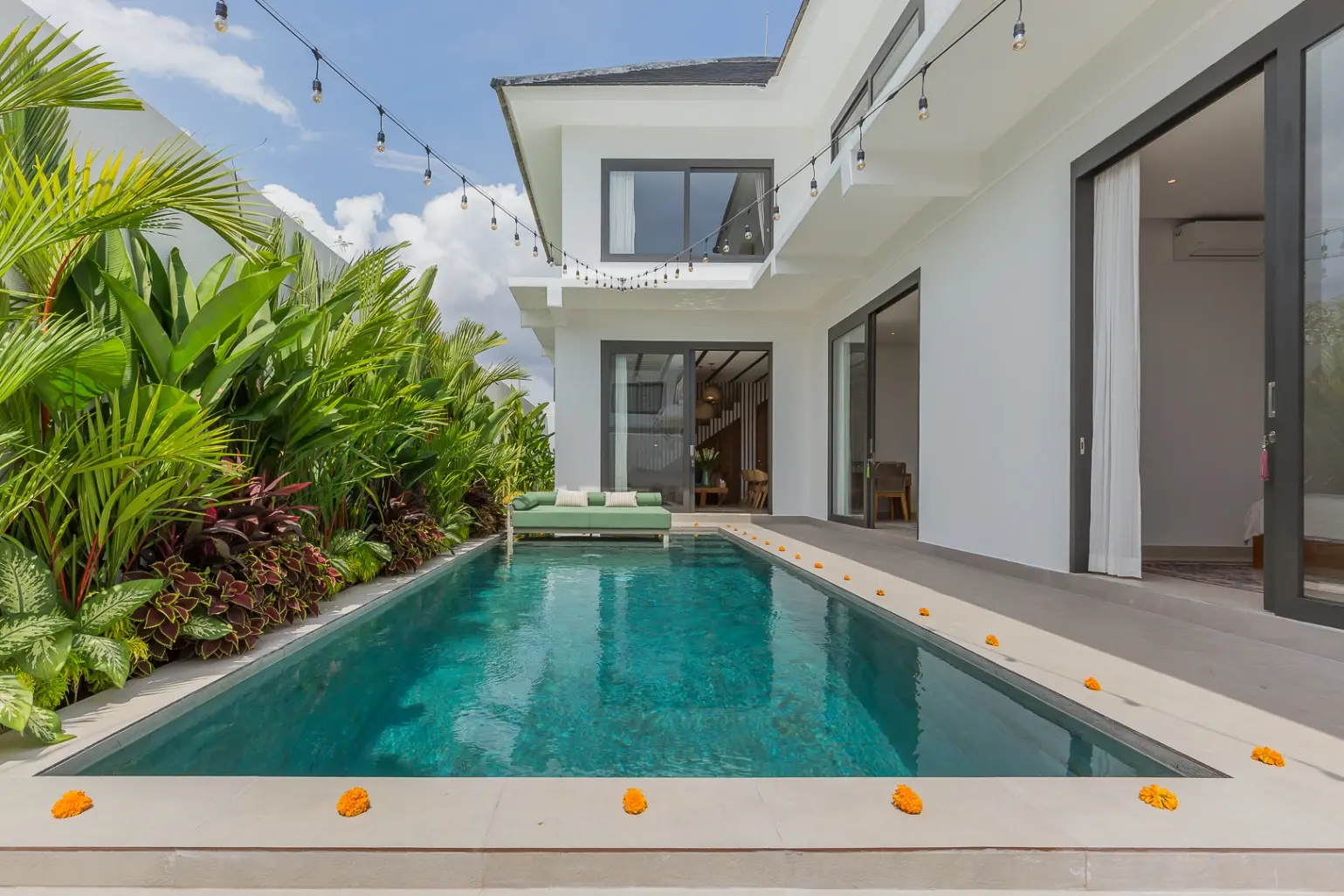3BR Jade-Toned Designer Villa