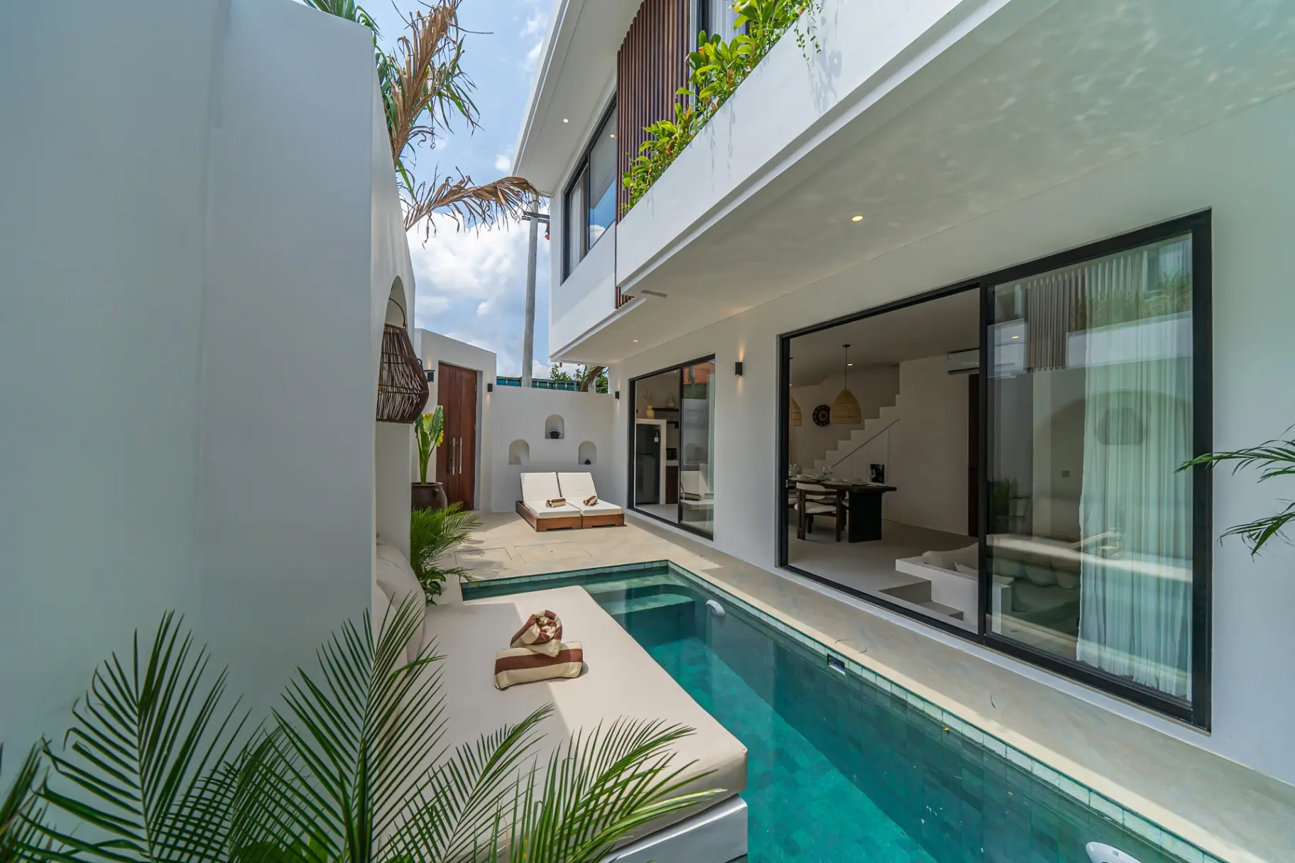 Villa Anggrek - Cozy and Minimalistic 2BR Pool Villa in Berawa