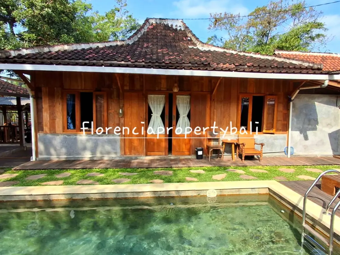 (FW001KE-C) Kerobokan Property – Traditional Wooden House Surrounded by Nature — image 1