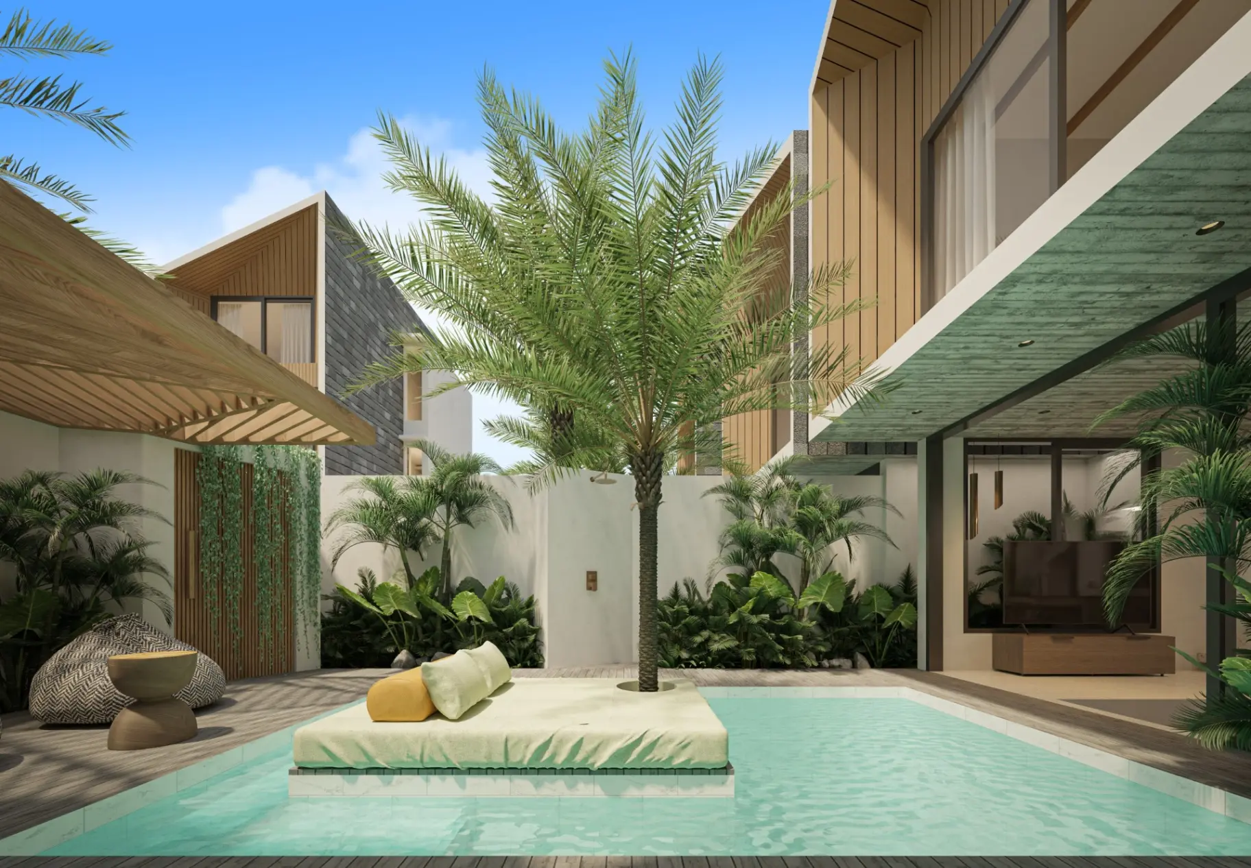 1-Bedroom Villa with Stylish Interiors in Pererenan — image 1