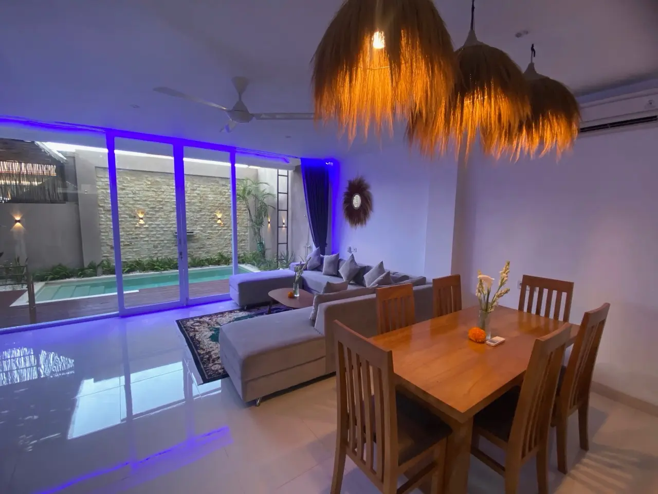 NEWLY RENOVATED - 2 Bedroom Modern Pool Villa in CANGGU