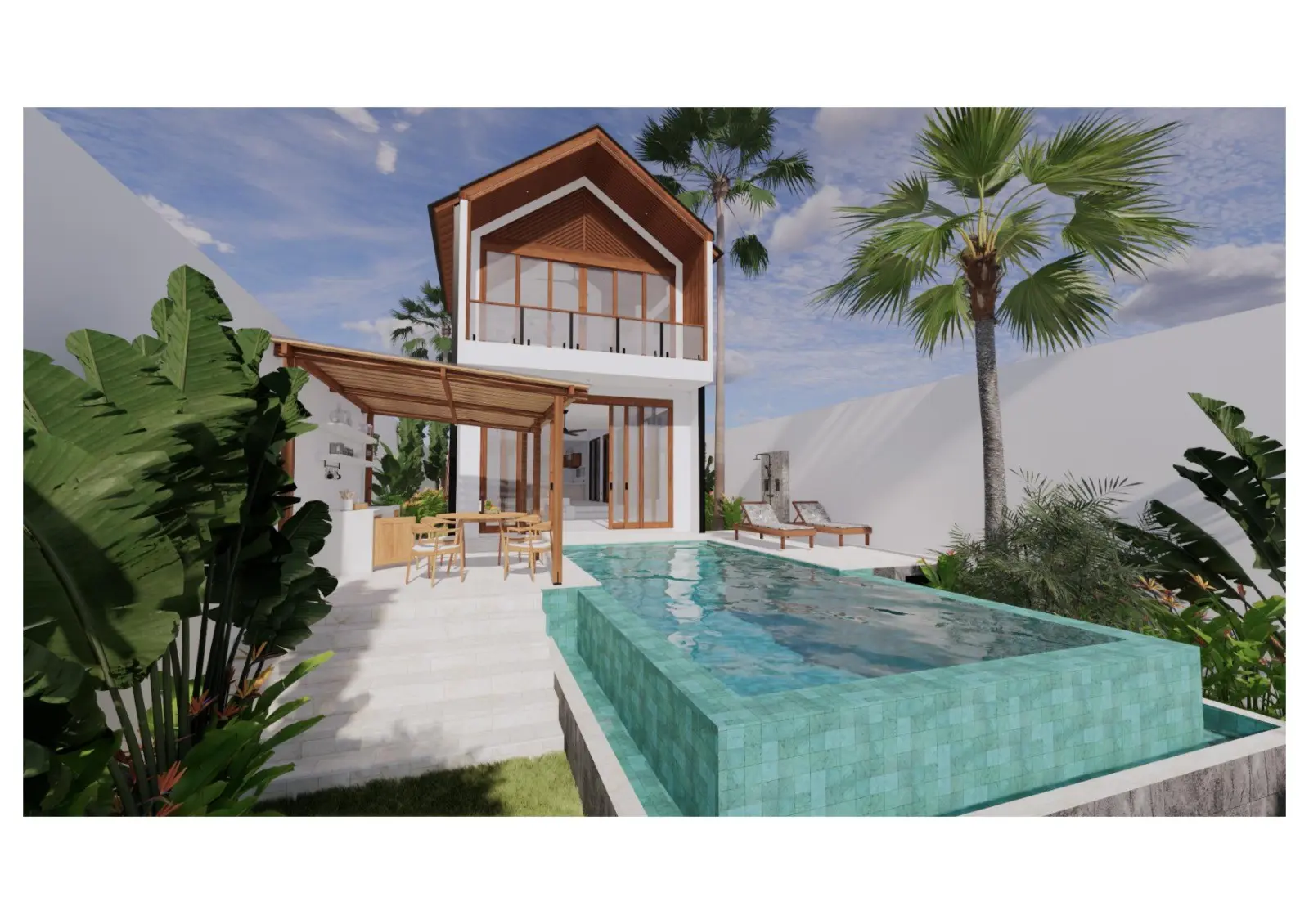 2-Bedroom Villa with Sleek Modern Design in Cepaka — image 1