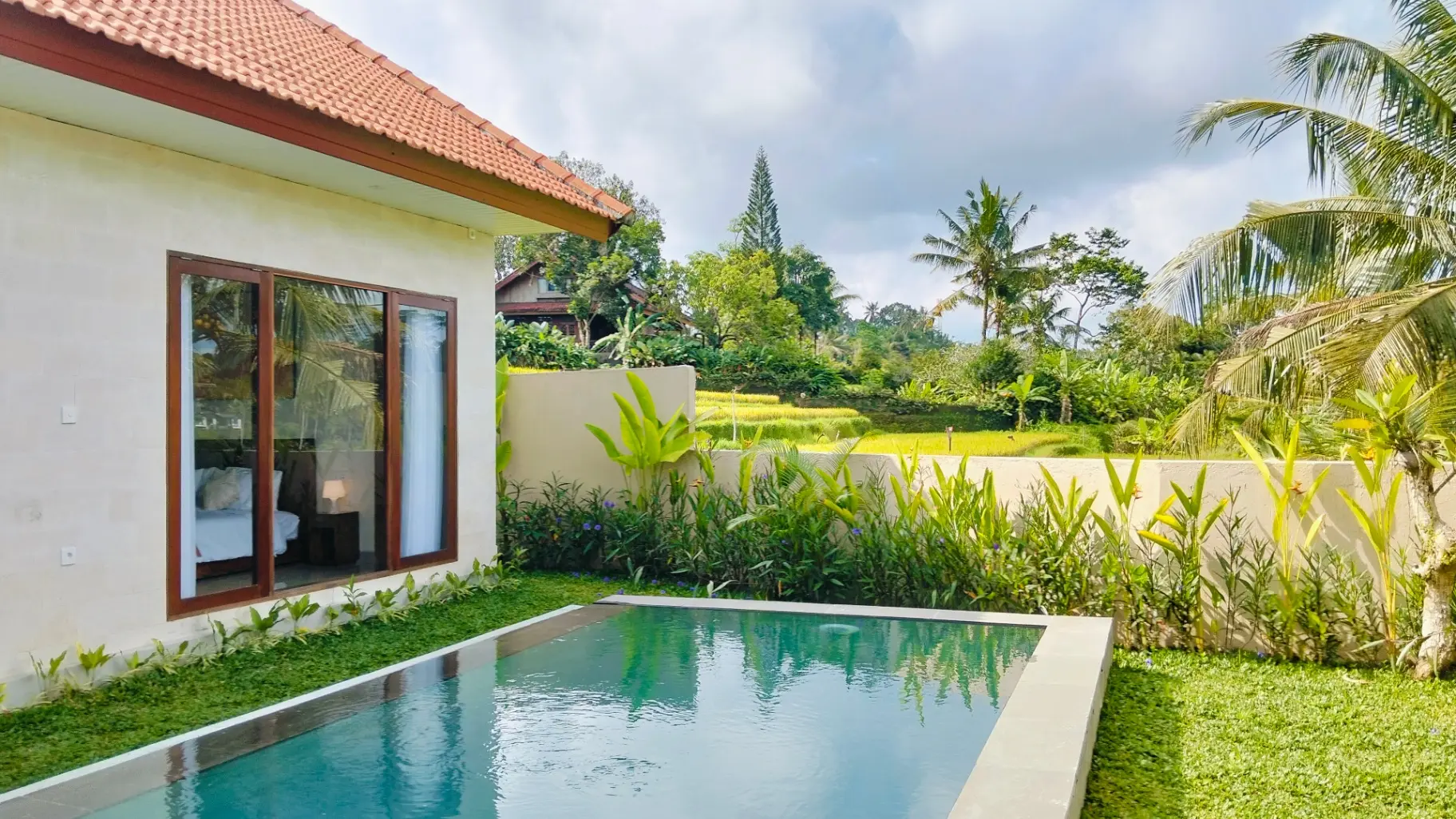 Swasti Villa Ubud 1 bedroom ricefield villa in Tegallalang