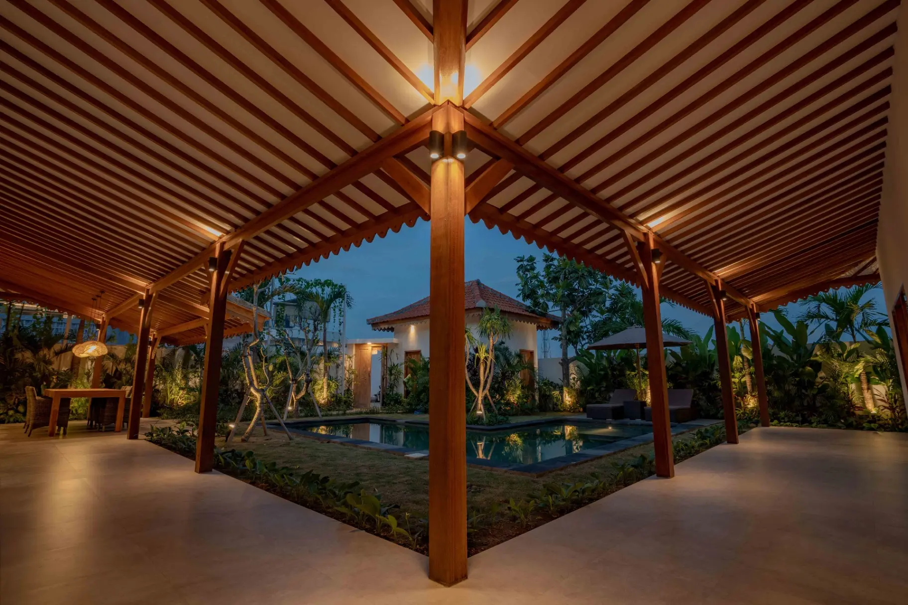 Villa Munggu – Brand New Joglo Style Villa with Modern Interior in Munggu!! — image 4