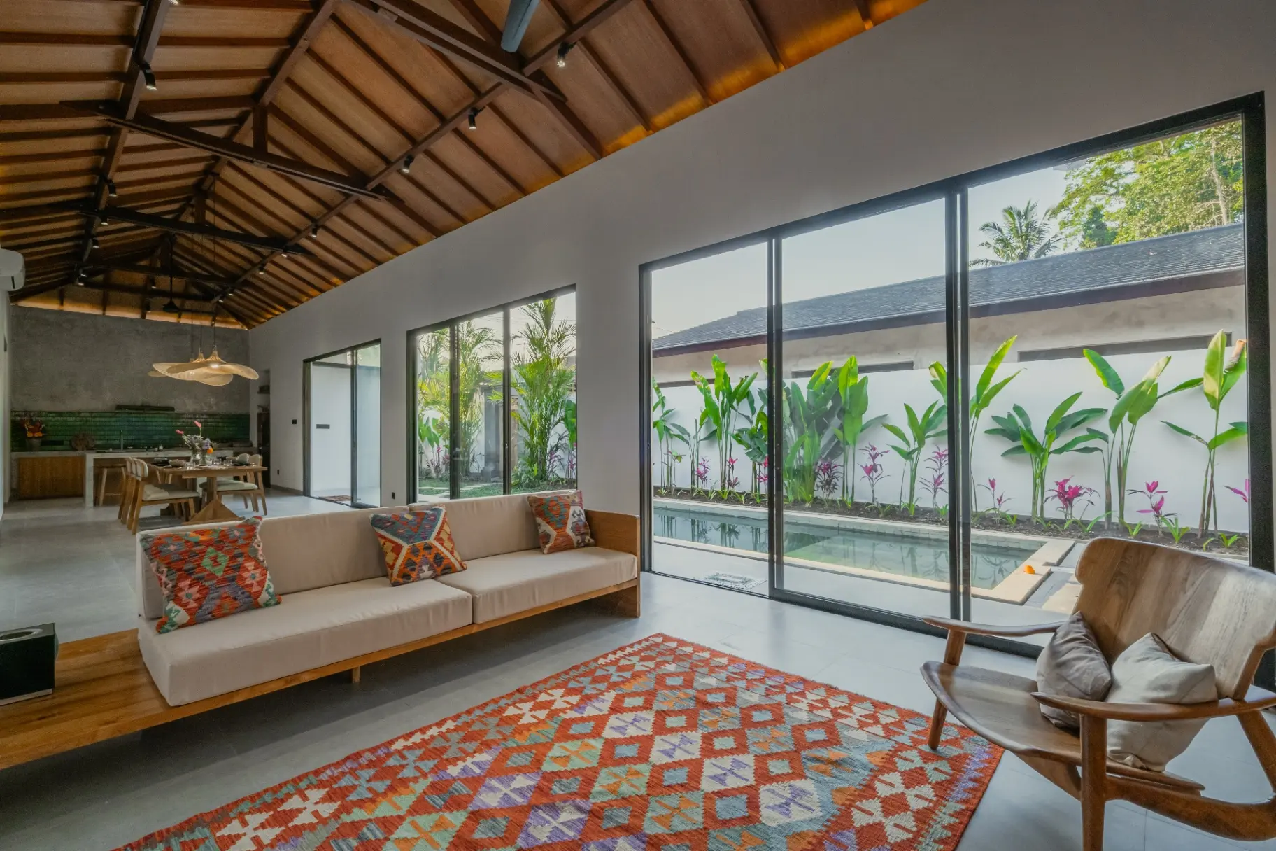 Jungle View 3BR Villa in Ubud — image 2