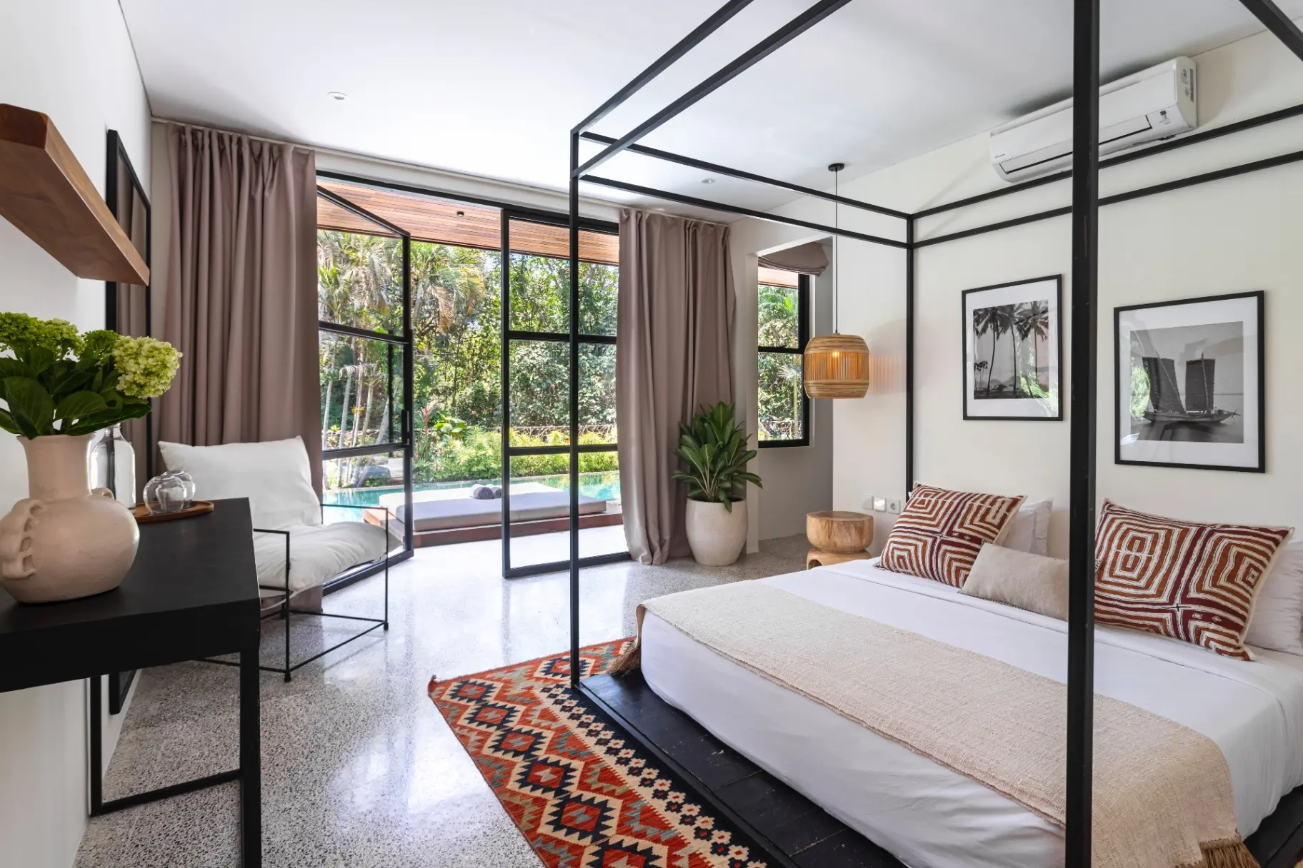Modern 5BR Villa w/ River & Jungle Views — image 2