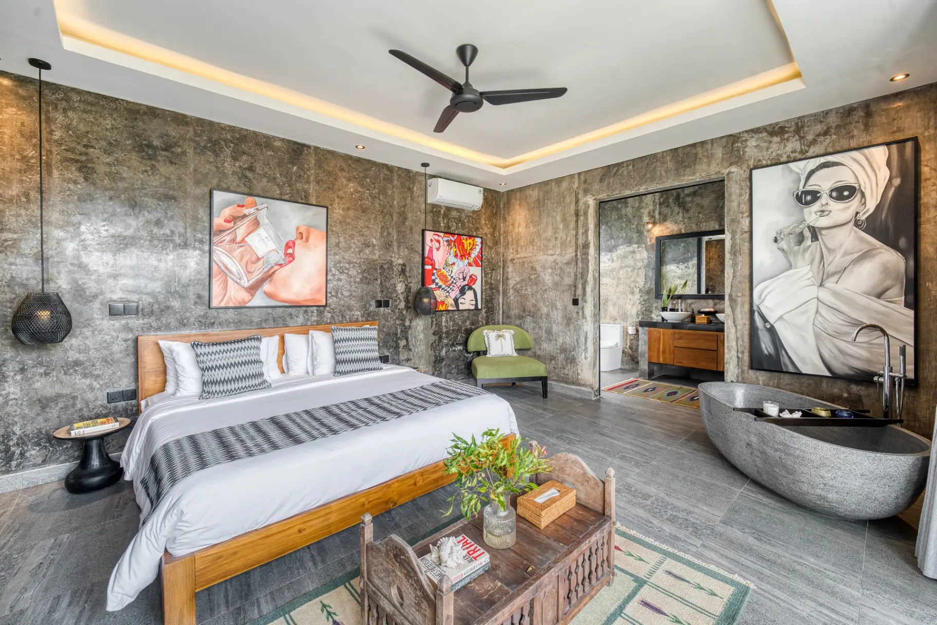 5BR Luxury Villa - Pet Friendly in Berawa Canggu Rice Field Views