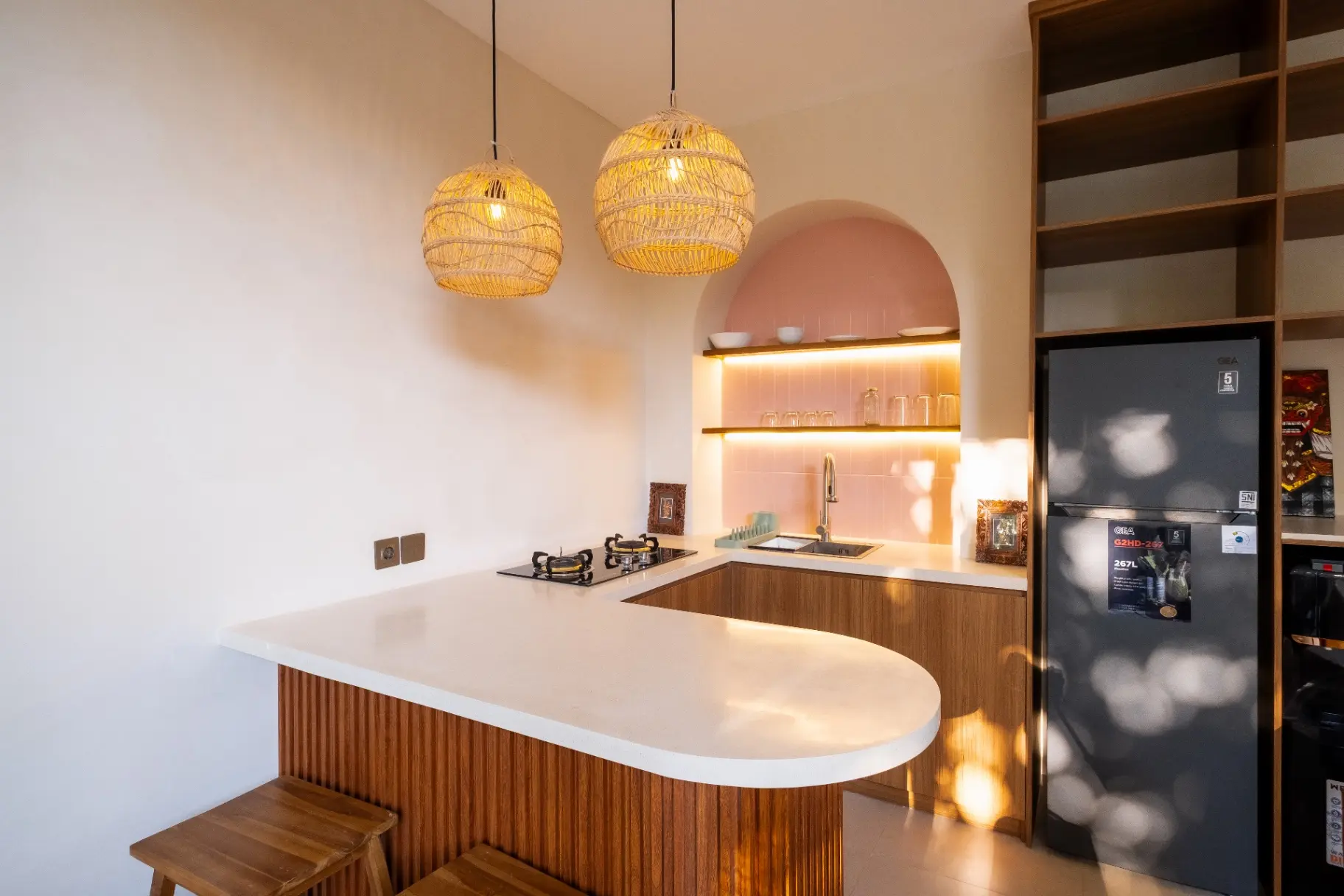 Modern bohemian - 1 BR - Villa with private Pool & Green Views – North Canggu — image 2