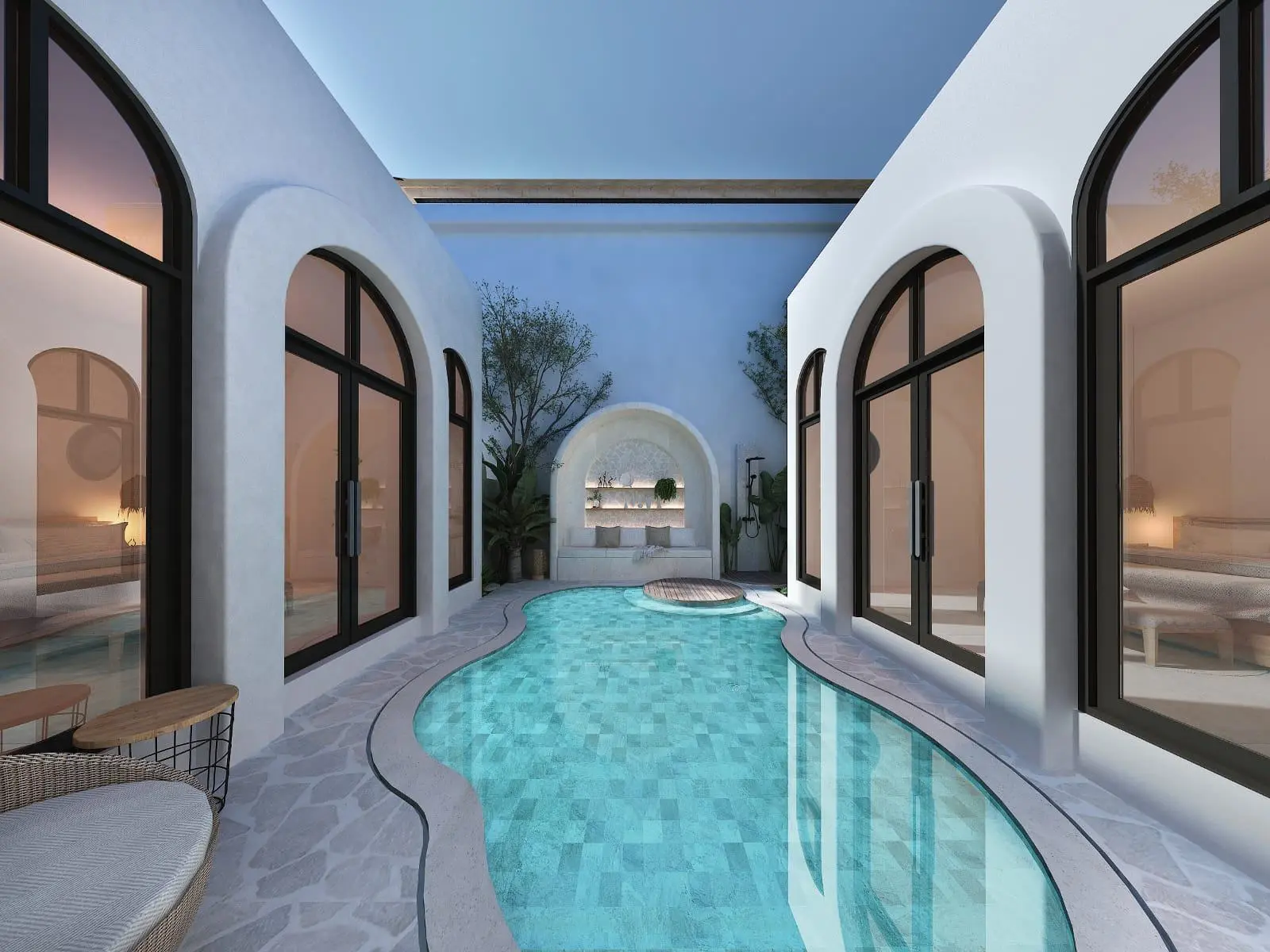 2-Bedroom Villa with Elegant Mediterranean Charm in Kedungu — image 1