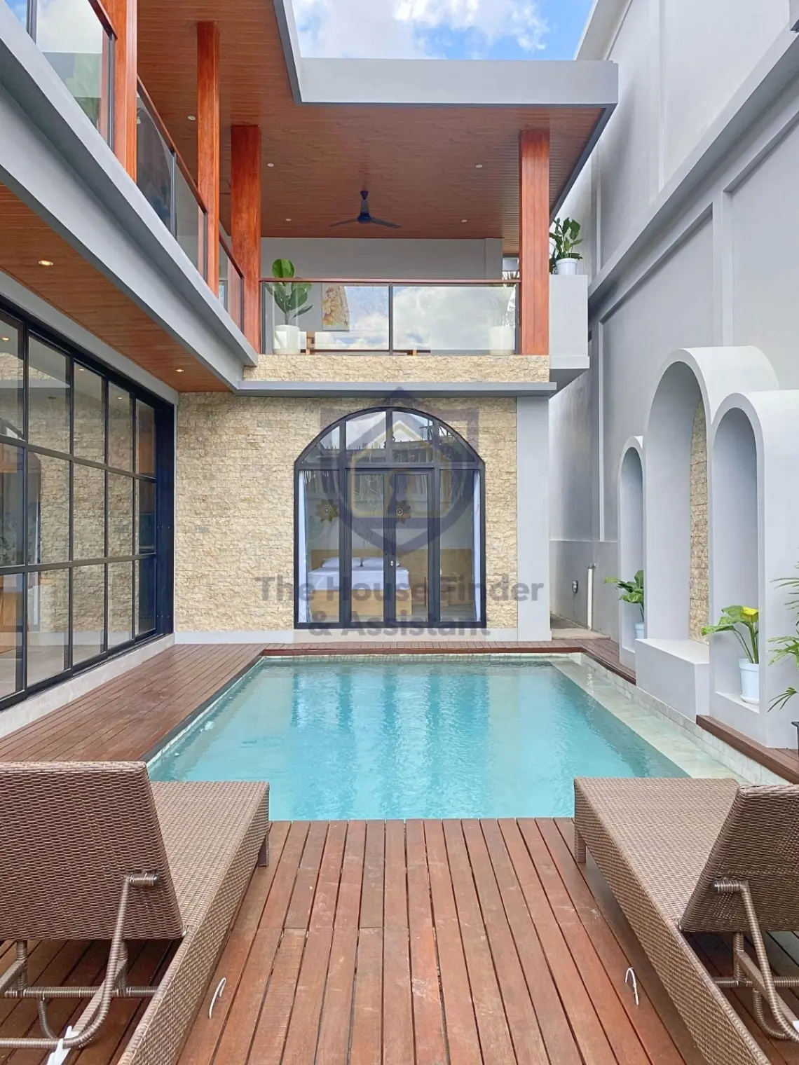 Villa For Rent 3 Bed In Padonan Badung Bali EC-3722