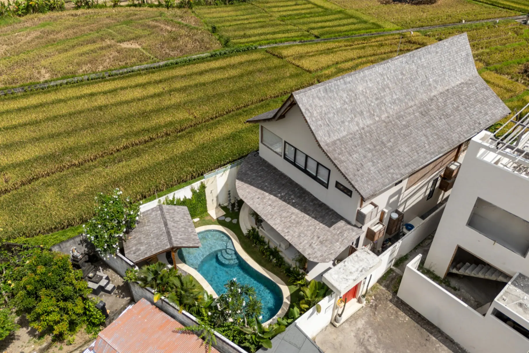Casa Doreena - Stylish 3BR Pool Villa Pererenan - Paddy Views