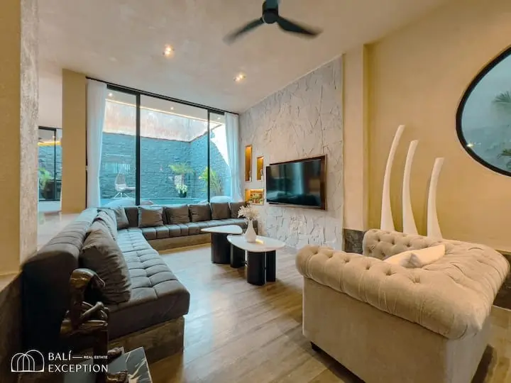 Villa For Rent 3 Bed In Umalas Kerobokan Bali — image 3