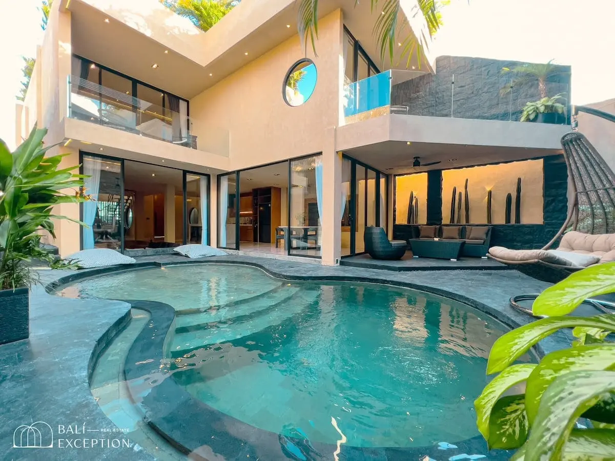 Villa For Rent 3 Bed In Umalas Kerobokan Bali