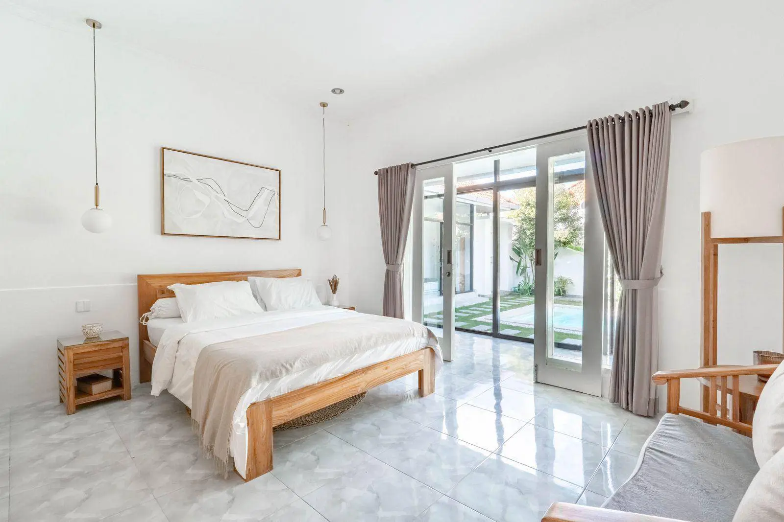 Villa Rental Pererenan Bali - Beautiful 3-Bedrooms Beachside Villa (NA109) — image 3