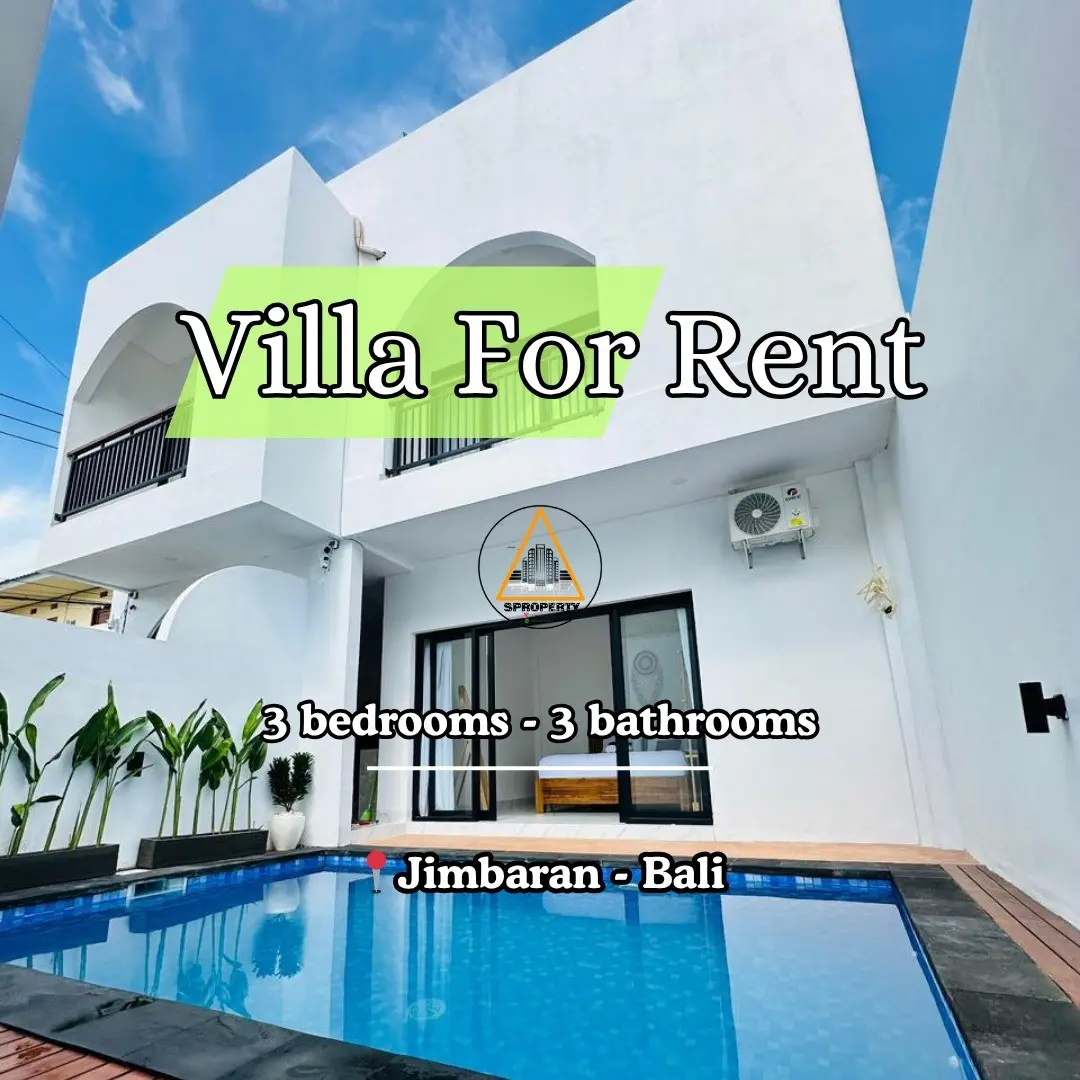 Brand New 3 Bedroom Tropical Villa in Jimbaran