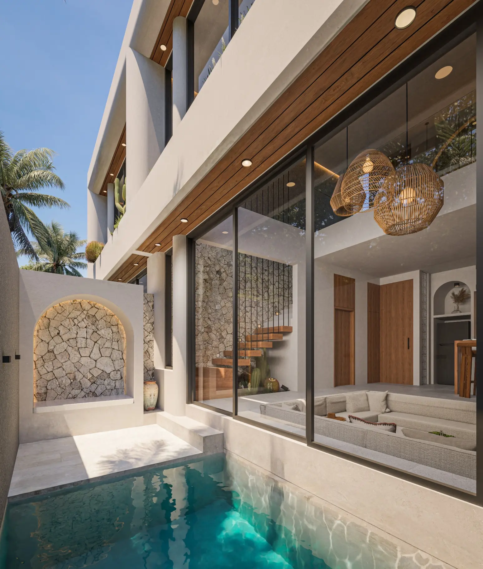 1-Bedroom Villa with Modern Tropical Design in Uluwatu — image 1