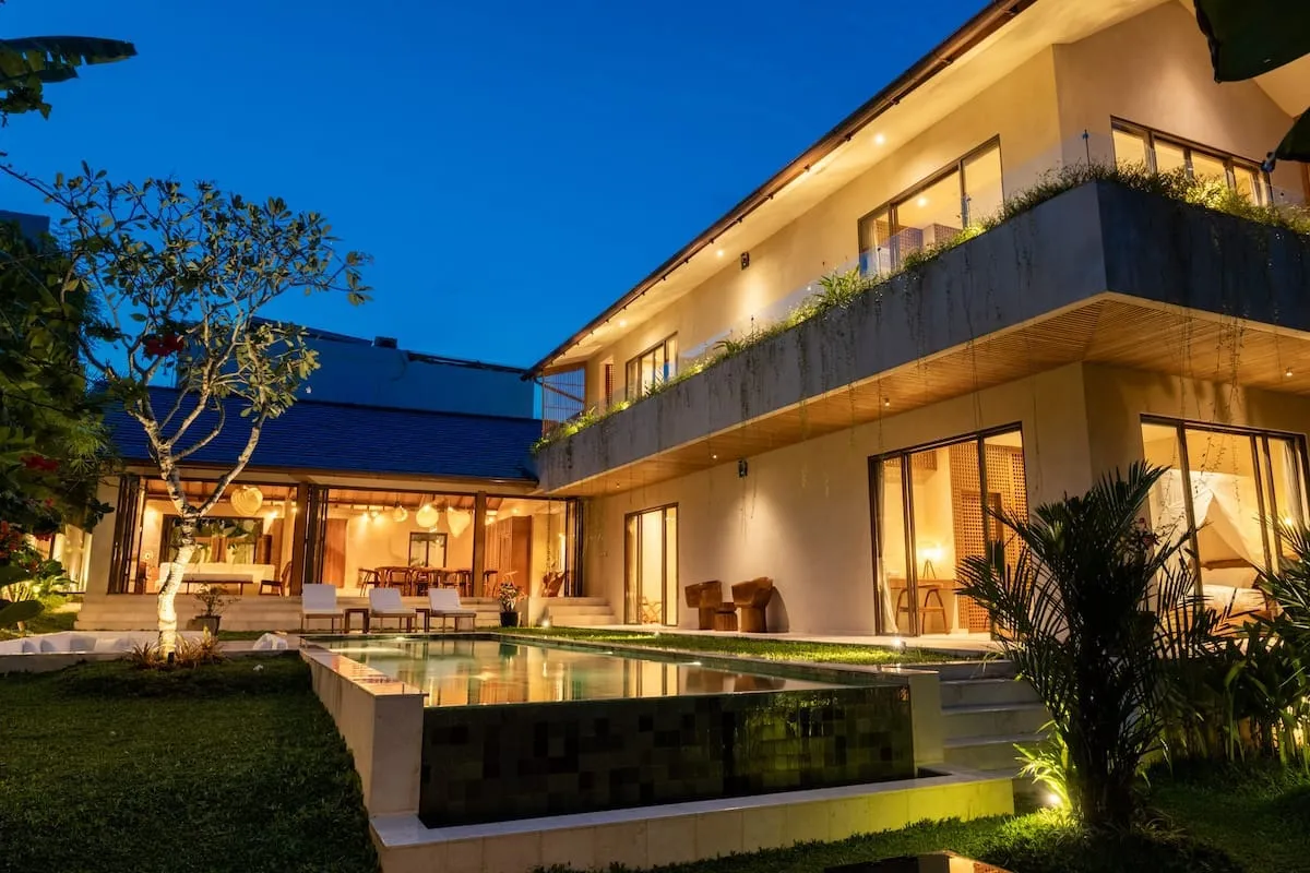 Villa For Rent 4 Bed In Pererenan Badung Bali