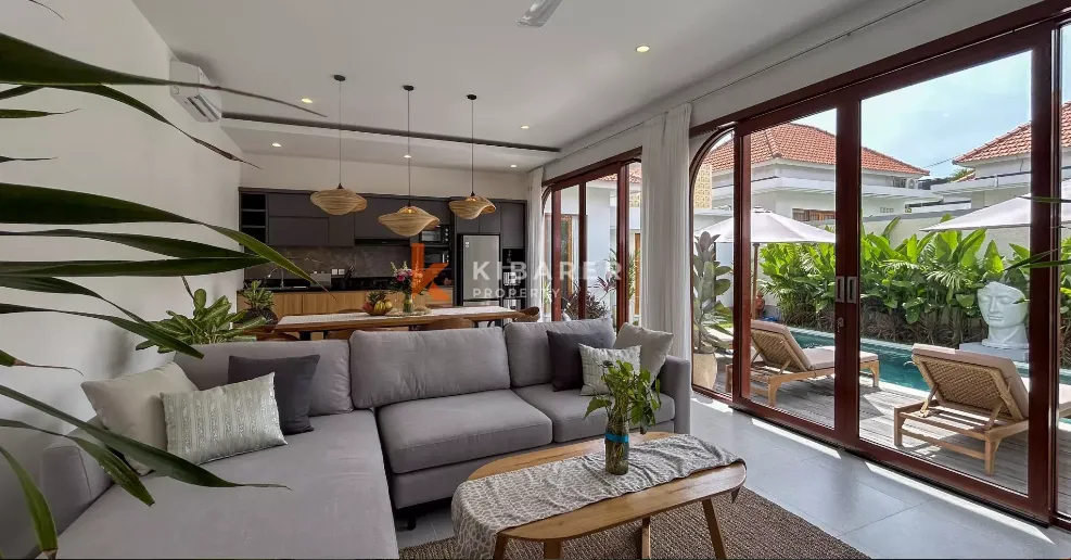 Modern Mediterranean-Style Three-Bedroom Villa with Pool in Umalas YRR3695 — image 4