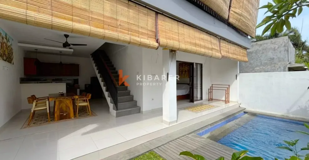 Breezy Open Concept Two Bedroom Villa Overlooking the Pool – Cemagi YRV4536