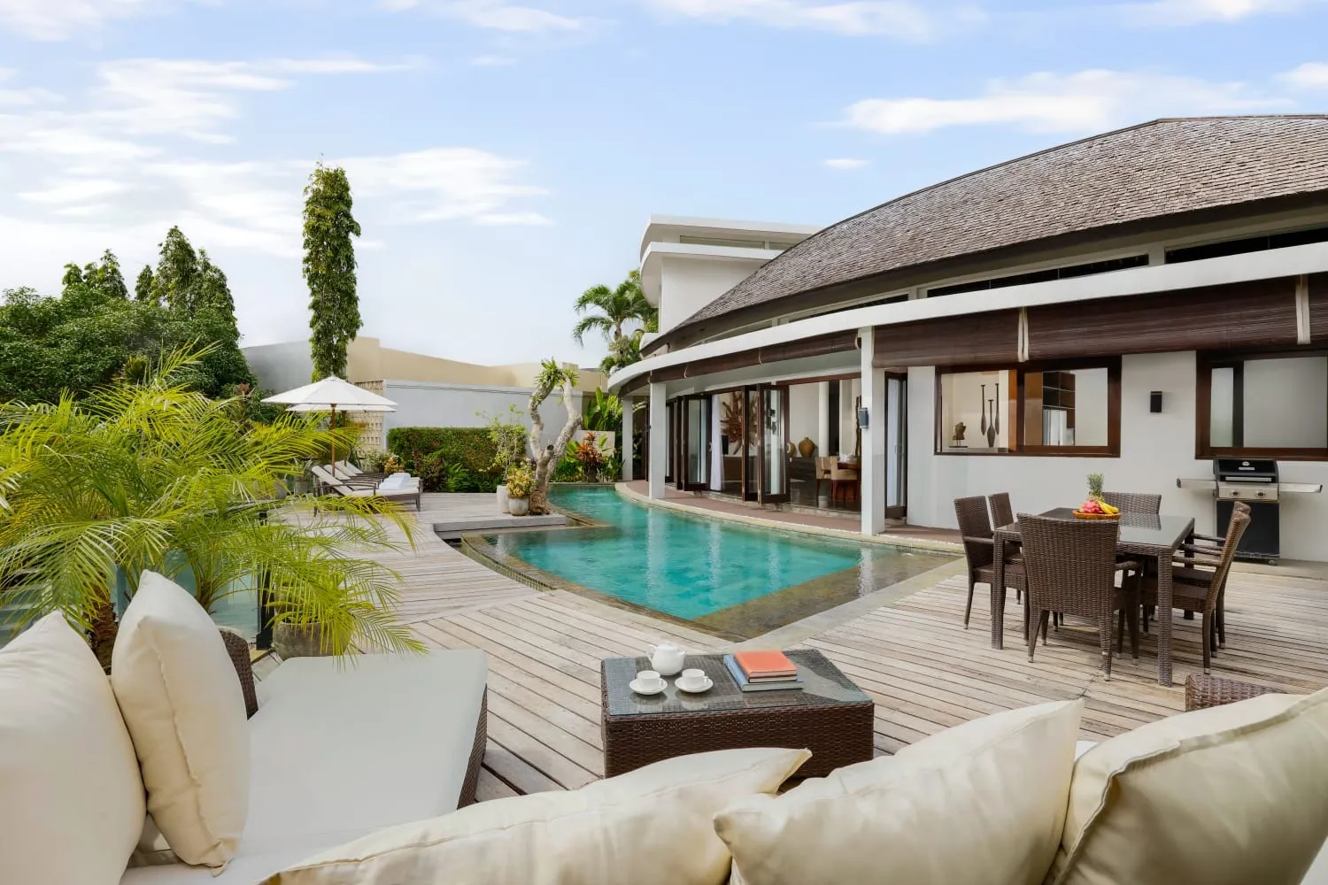 Villa For Rent 4 Bed In Tibubeneng Badung Bali PU-3805