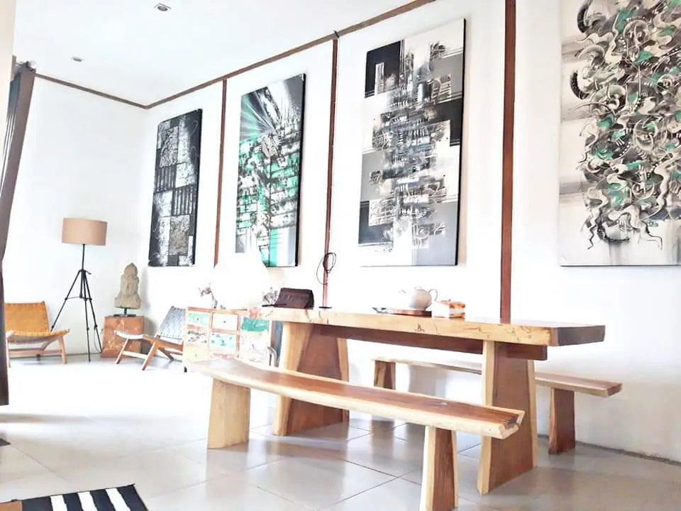 VC 218- FOR RENT CONTEMPORARY STYLE VILLA AT KEROBOKAN — image 4